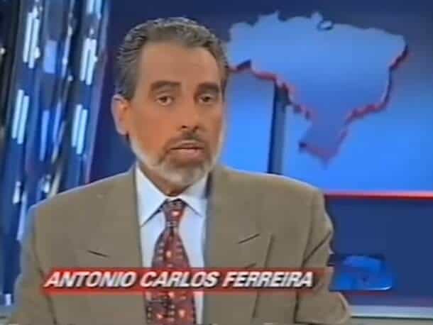 Reprodução Tonico Ferreira apresentando o "TJ Brasil".