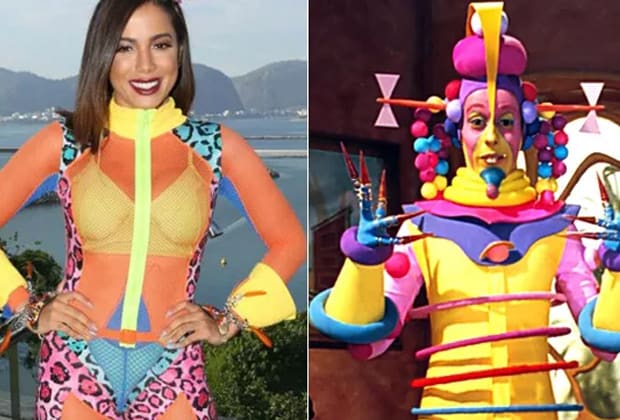 Anitta é comparada com famoso personagem do "Castelo Rá-Ri-Bum"