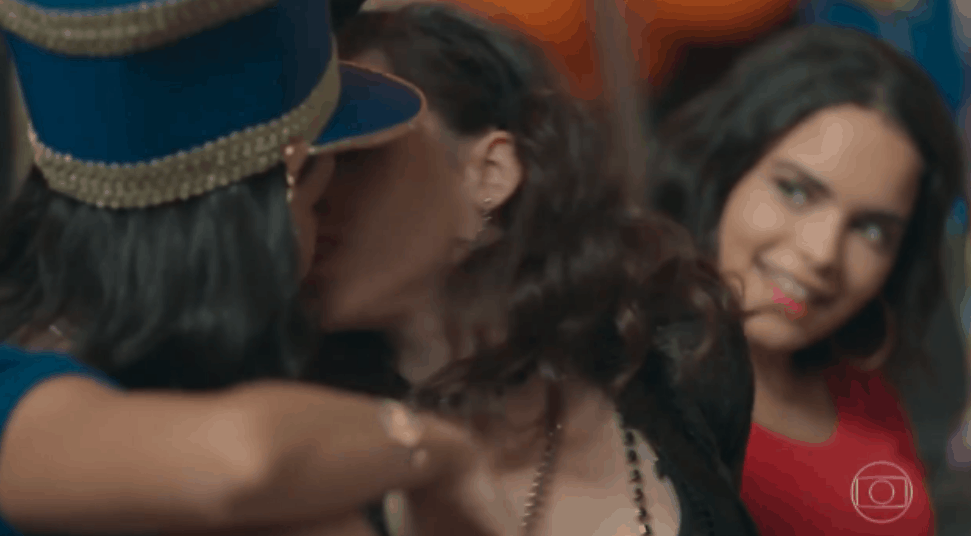 O beijo de Lica e K1 em “Malhação”
