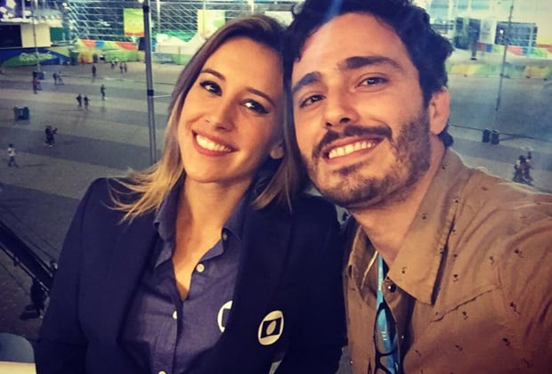 Thiago Rodrigues nega barraco com Cris Dias na porta da Globo: "Não durou 20 segundos"