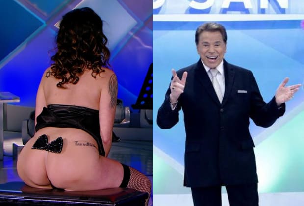 Com pianista pelada, Silvio Santos causa nas redes sociais e vence a Record