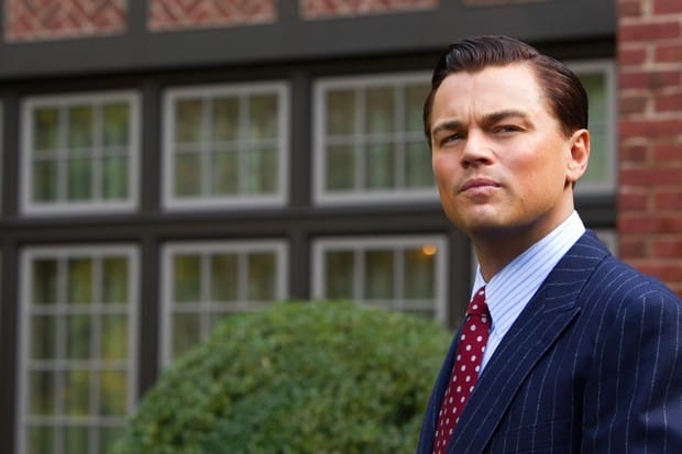 Leonardo DiCaprio em cena de "O Lobo de Wall Street"