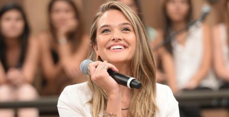 Veja Juliana Paiva caracterizada como a mocinha de “O Tempo Não Para”