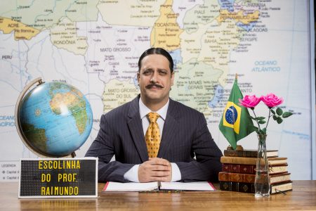 Lucio Mauro Filho revela dificuldade para gravar Escolinha em casa