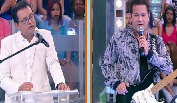 Ximbinha faz xixi nas calças em show do Roupa Nova, diz Leo Dias