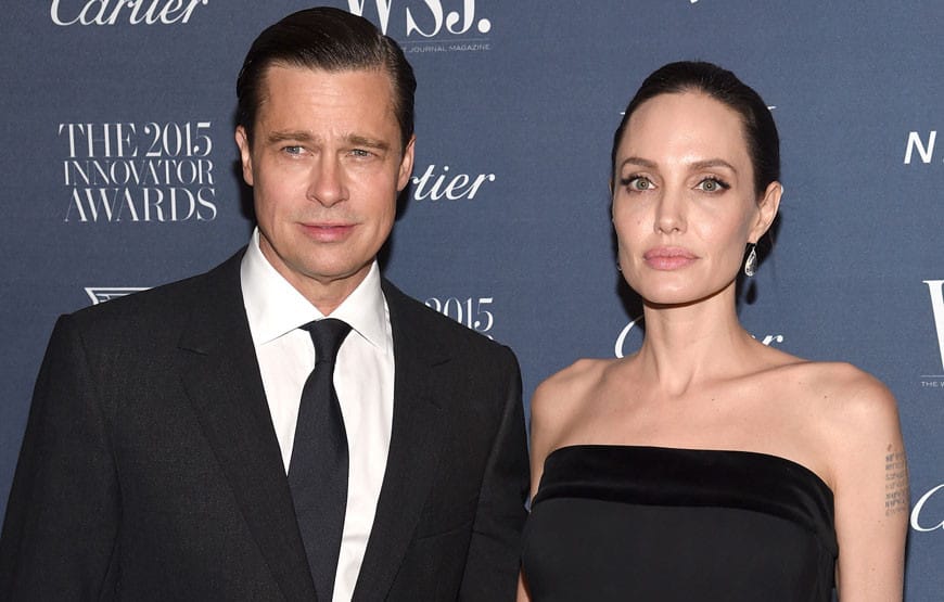 Brad Pitt se chateou depois que Angelina Jolie levou filho em evento