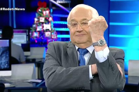 Boris Casoy detona Globo após críticas à entrevista com Flávio Bolsonaro