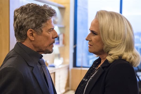 Divulgação/ TV Globo Magnólia arma plano com Marina, mas Tião não cai