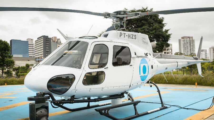 Homem é alvo da Justiça por ofuscar helicóptero da Globo com laser
