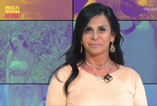 Gretchen participa do “Domingão do Faustão” e leva público ao delírio