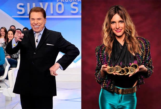 Divulgação/ SBT Silvio Santos rebate crítica de Fernanda Lima após chamá-la de "magrela"