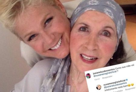 “Obrigada por ser tão forte”, diz Xuxa para a mãe