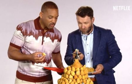 Brasileiros presenteiam Will Smith com “árvore de coxinha”; veja a reação dele