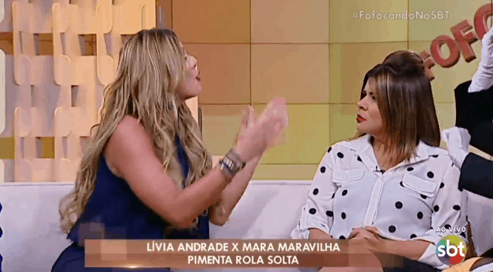 Lívia Andrade sobre Mara Maravilha: “Eu era fã dela, mas hoje não gosto”