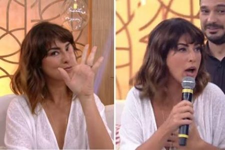 Fernanda Paes Leme solta palavrão e surpreende Ana Furtado no “Encontro”