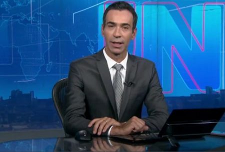 César Tralli revela auxílio da sogra em dia de plantão no “Jornal Nacional”