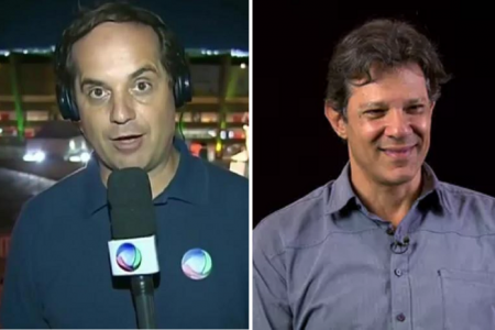 Repórter da Record bate boca com Fernando Haddad no Twitter: “Você não é mais tranquilão”