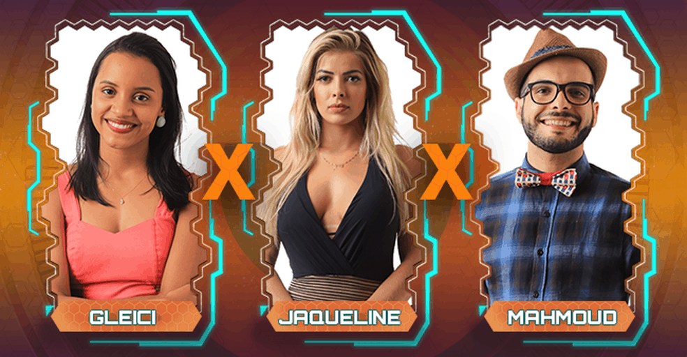 Gleici, Jaqueline e Mahmoud formam primeiro paredão triplo do BBB18