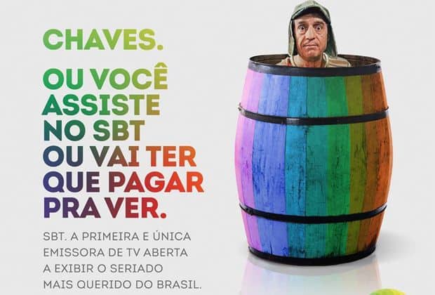 Resultado de imagem para SBT provoca Multishow em novas campanhas sobre 'Chaves'