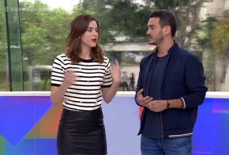 Marcos Veras estreia no “Vídeo Show” e repercute nas redes sociais