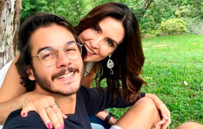 Fátima Bernardes terá dia de foliã com o namorado no Rio de Janeiro