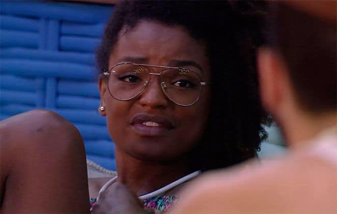 BBB18: Eliminada, Nayara garante Lucas na Prova do Líder