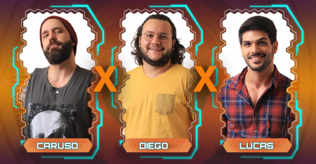 Enquete BBB 2018: Quem vai sair, Diego, Caruso ou Lucas? Veja o resultado parcial!