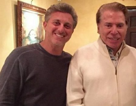 Luciano Huck passa horas conversando com Silvio Santos; saiba o motivo