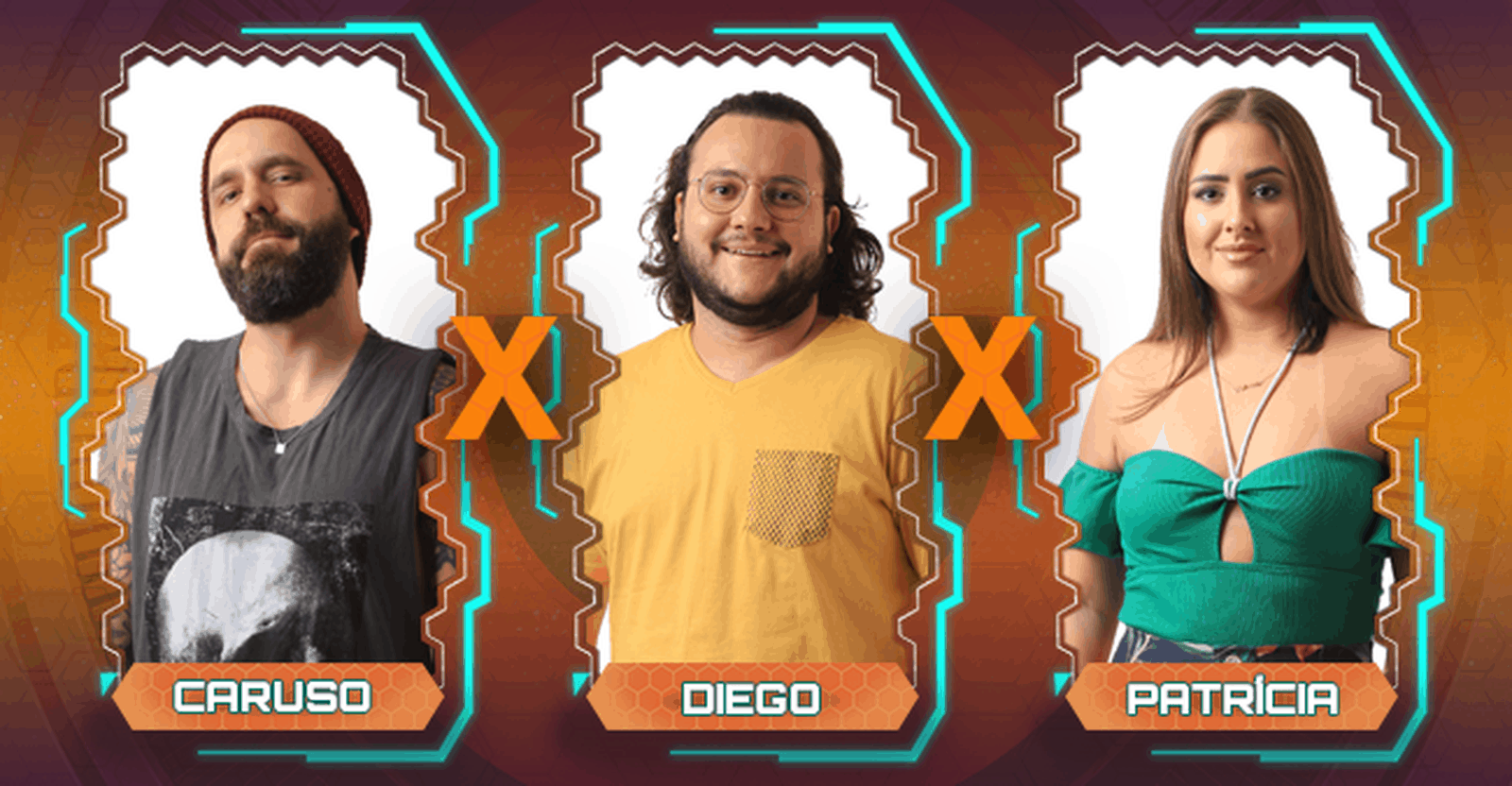 Enquete BBB 2018: Quem vai sair, Caruso, Diego ou Patrícia ? Veja o resultado parcial!