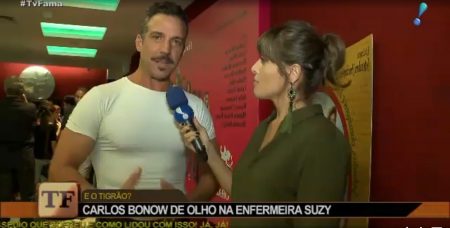 Carlos Bonow revela que, assim como personagem, curte um “pezinho”