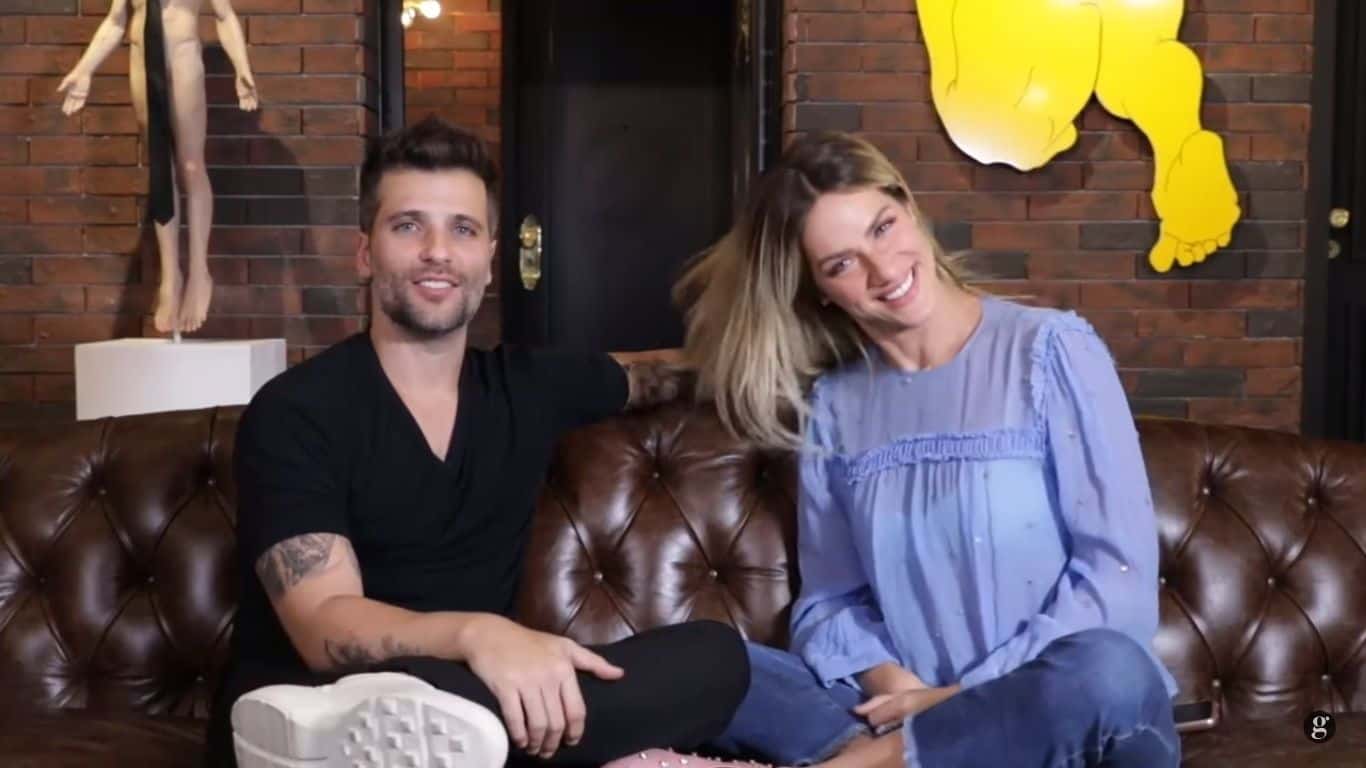 Bruno Gagliasso comemora 36 anos e se emociona com homenagem de Giovanna Ewbank