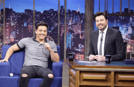 Wesley Safadão é o convidado de Danilo Gentili no “The Noite”