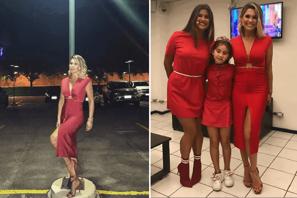 Flávia Alessandra empresta vestido de R$ 1,5 mil para fã