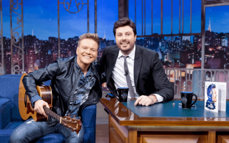 Danilo Gentili recebe Michel Teló no “The Noite” nesta quarta (25)