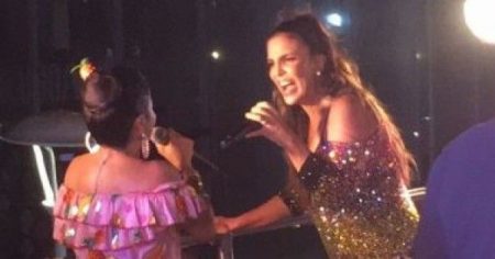 Sobrinha de Ivete se derrete pela cantora: “É a tia da bagunça”
