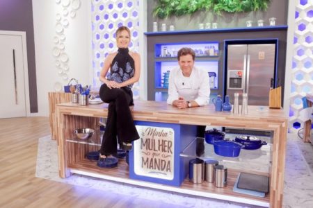 Eliana estreia reality culinário com casais e Carlos Bertolazzi