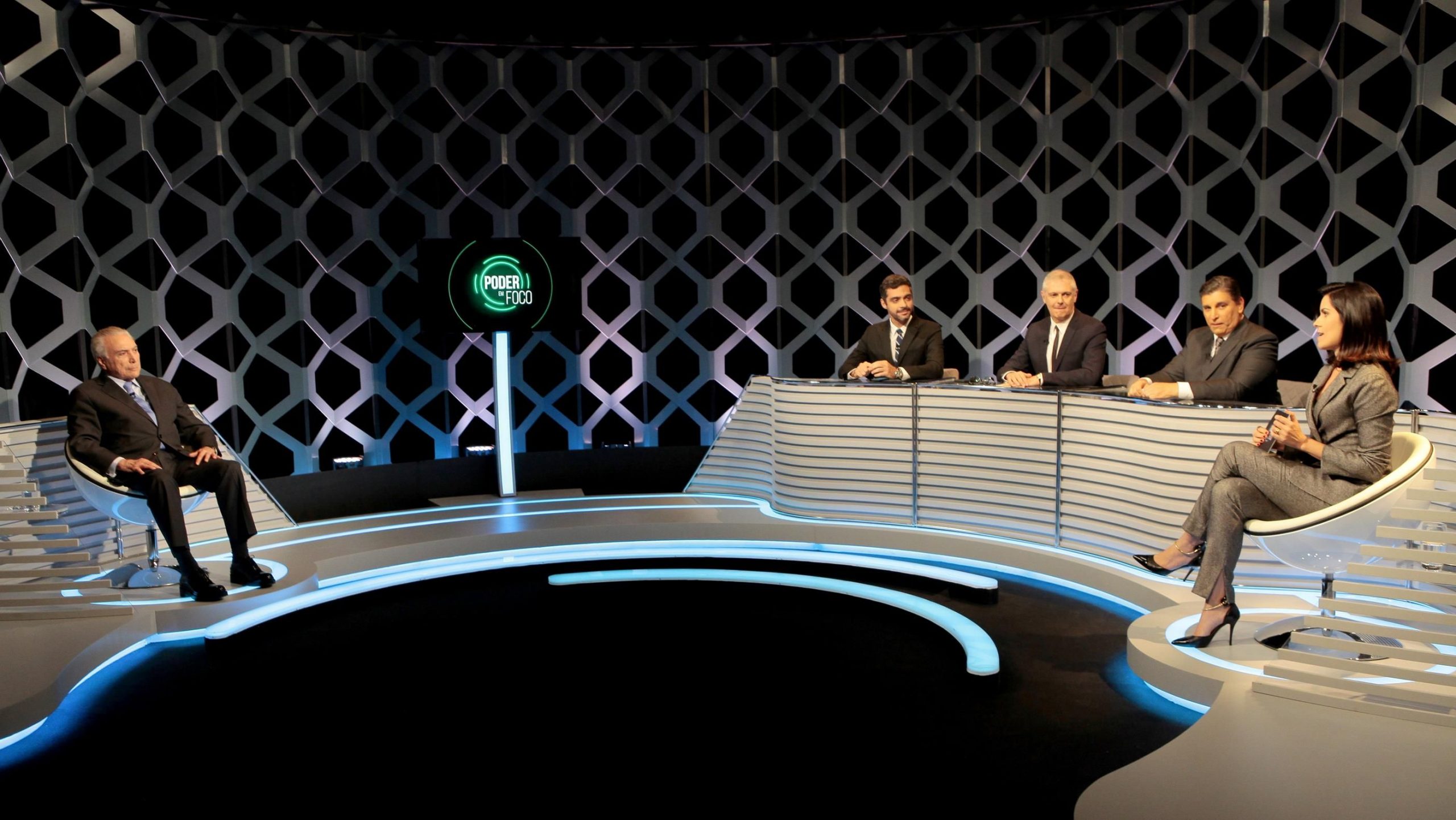Audiência da TV: Com Michel Temer, “Poder em Foco” estreia na vice-liderança
