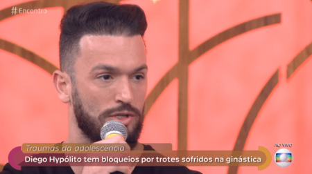 Diego Hypólito revela traumas sofridos na infância: “Não conseguia sair de casa”