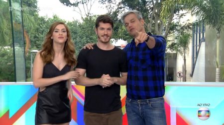 Caio Paduan apresenta o “Vídeo Show” no lugar de Otaviano Costa