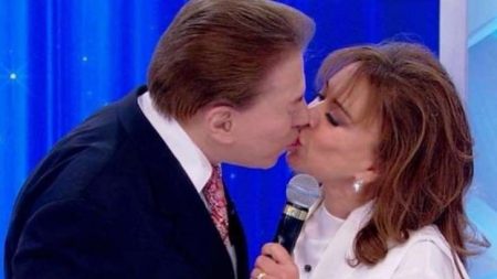 Silvio Santos beija Iris Abravanel durante gravação e repercute nos bastidores; confira