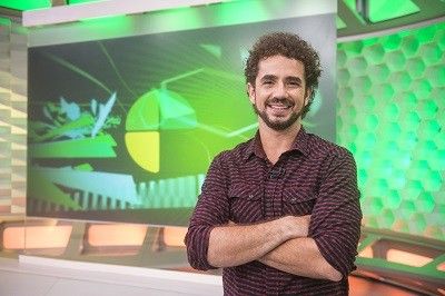 Felipe Andreoli comemora parceria com Mauricio Meirelles no SporTV