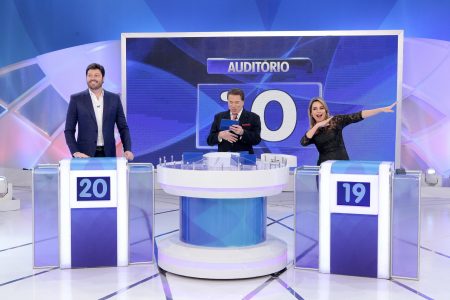 Silvio Santos elogia Danilo Gentili e provoca Pedro Bial; veja