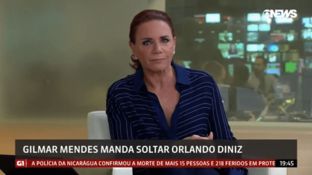 Celular de Leilane Neubarth toca na GloboNews; jornalista se explica no Twitter