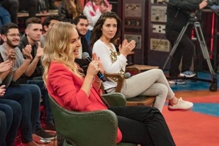 Reação de Marjorie Estiano no “Altas Horas” viraliza na web; veja