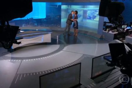 Pela primeira vez, Maju Coutinho e William Bonner aparecem lado a lado no “JN”