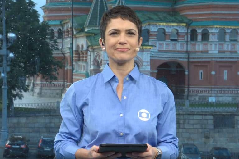 Sandra Annenberg se irrita com vídeo de brasileiros assediando russa