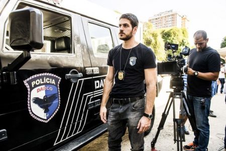 Na Austrália, Marco Pigossi grava série para a Netflix e mostra a família