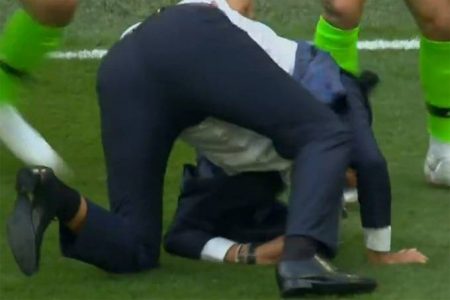 Tite lesionou a perna ao comemorar gol do Brasil