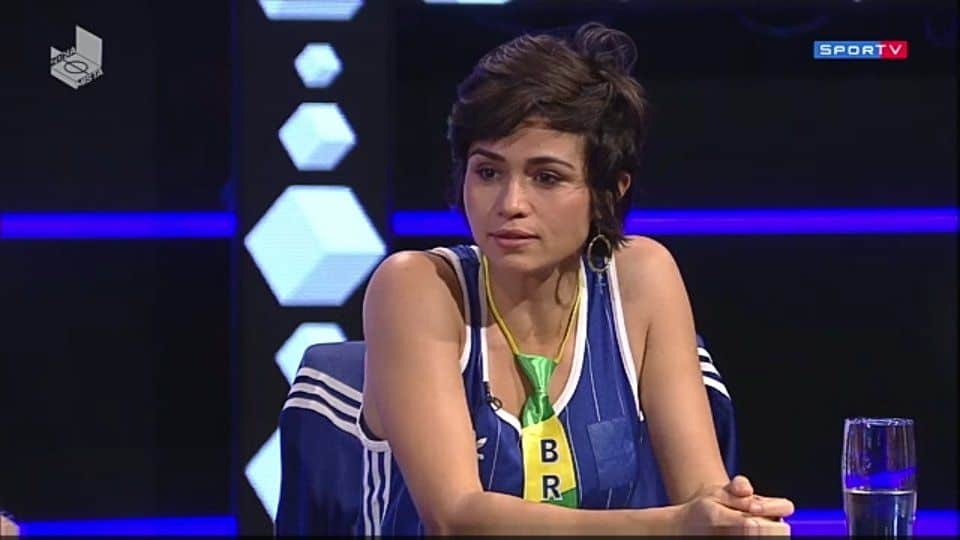 Nanda Costa causa no SporTV ao reclamar da falta de “gatas” na Copa