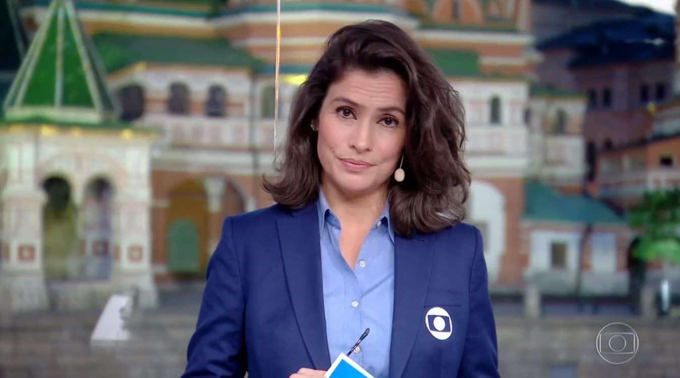 Renata Vasconcellos pede desculpas após erro do “Jornal Nacional”